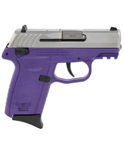 SCCY CPX-1 Gen3 9mm Purple Pistol W/ Stainless Steel Slide 3.1" 10+1RD CPX-1TTPUG3